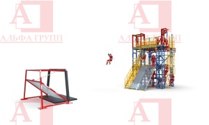 Учебно-тренировочный полигон (комплекс)  Альпинист-23-0-01.